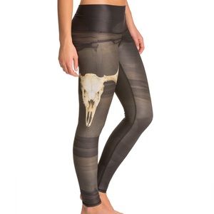 Teeki Deer Medicine Skull Leggings medium